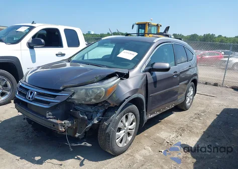 2013 Honda Cr-V Ex-L from USA, damaged, VIN 5J6RM4H70DL085411